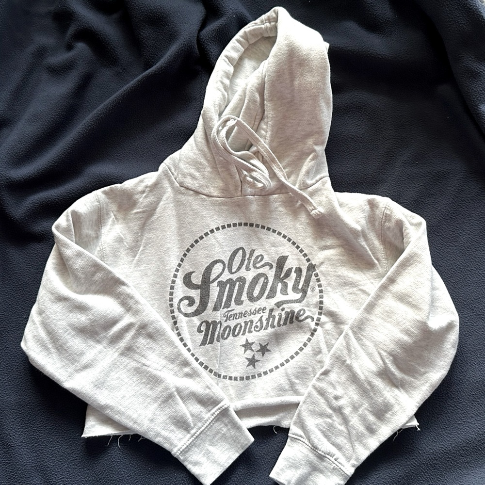 S - Cropped Moonshine Hoodie